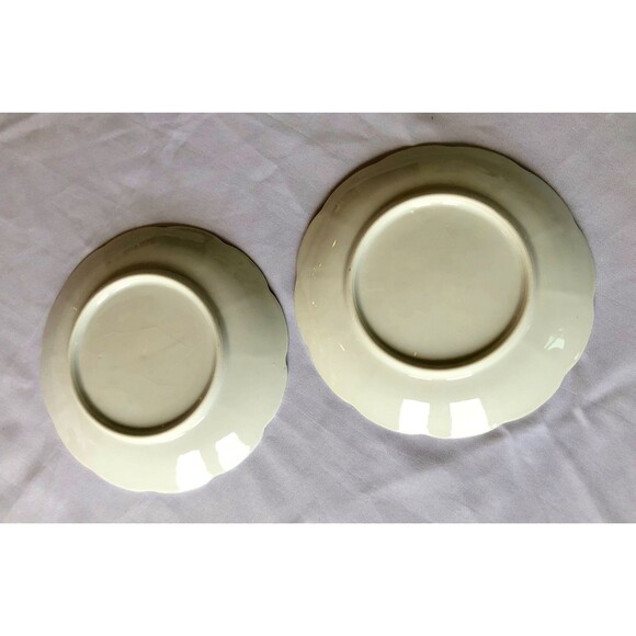 Purple Floral Bread and Butter Plates, MF Unknown, Lovely Details! - Picture 3 of 3